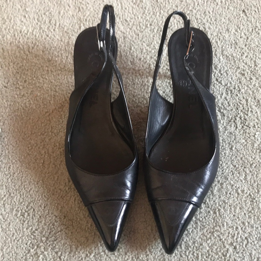Chanel slingbacks